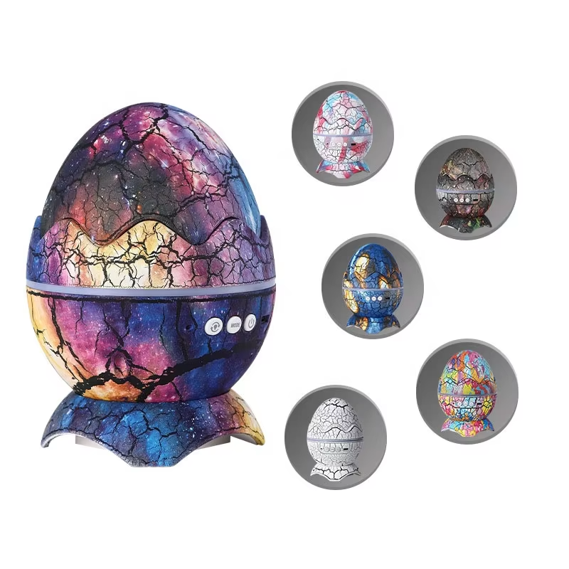 The Dinosaur Egg Projector hatches a world of wonder! With vivid projections and 360° views, it offers an immersive, enchanting visual journey.